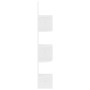 Glänzend weißes Wand-Eckregal aus Holzwerkstoff von vidaXL, Regale und Regale - Ref: Foro24-326837, Preis: 31,87 €, Rabatt: %