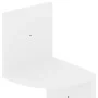 Glossy white engineered wood wall corner shelf by vidaXL, Shelves and shelves - Ref: Foro24-326837, Price: 32,49 €, Discount: %