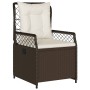Set comedor de jardín 5 piezas y cojines ratán sintético marrón by , Garden sets - Ref: Foro24-3262973, Price: 510,09 €, Disc...