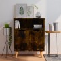Sideboard aus geräuchertem Eichenholzwerkstoff, 60 x 30 x 72 cm von vidaXL, Sideboards - Ref: Foro24-326830, Preis: 72,78 €, ...