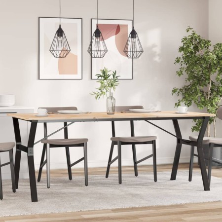 Patas de mesa de comedor estructura Y acero 180x80x73 cm by , Table legs - Ref: Foro24-357937, Price: 105,08 €, Discount: %
