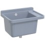 Fregadero lavabo de pared resina gris 50x35x24 cm von , Sinkt - Ref: Foro24-4002797, Preis: 57,12 €, Rabatt: %