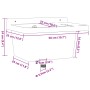 Fregadero lavabo de pared resina gris 50x35x24 cm von , Sinkt - Ref: Foro24-4002797, Preis: 57,12 €, Rabatt: %