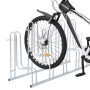 Soporte para 5 bicicletas suelo independiente acero galvanizado by , Bases and supports for storing bicycles - Ref: Foro24-40...