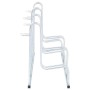 Soporte para 5 bicicletas suelo independiente acero galvanizado by , Bases and supports for storing bicycles - Ref: Foro24-40...