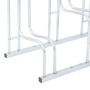 Soporte para 5 bicicletas suelo independiente acero galvanizado by , Bases and supports for storing bicycles - Ref: Foro24-40...