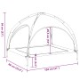 Cama para perros con dosel antracita tela oxford y acero von , Betten für Hunde - Ref: Foro24-172599, Preis: 41,27 €, Rabatt: %