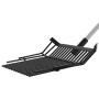 Cabezal de horquilla de rastrillo con 14 púas de acero negro by , livestock feeding - Ref: Foro24-172481, Price: 30,60 €, Dis...