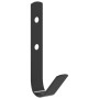 Ganchos de pared en fomra de J 12 unidades acero negro von , Zubehör für Pferdezügel - Ref: Foro24-172460, Preis: 19,99 €, Ra...