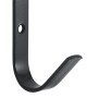 Ganchos de pared en fomra de J 12 unidades acero negro von , Zubehör für Pferdezügel - Ref: Foro24-172460, Preis: 19,99 €, Ra...