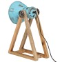 Lámpara de escritorio azul desgastado 25 W E27 30x17x40 cm de , Lámparas - Ref: Foro24-371902, Precio: 39,26 €, Descuento: %