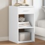 Mesita de noche madera de ingeniería blanco 35x34x65 cm von , Nachttische - Ref: Foro24-840576, Preis: 47,46 €, Rabatt: %