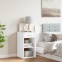 Mesita de noche madera de ingeniería blanco 35x34x65 cm von , Nachttische - Ref: Foro24-840576, Preis: 47,46 €, Rabatt: %