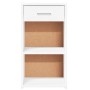 Mesita de noche madera de ingeniería blanco 35x34x65 cm von , Nachttische - Ref: Foro24-840576, Preis: 47,46 €, Rabatt: %