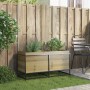 Jardinera de madera de pino impregnada 100x40x50 cm von , Töpfe und Pflanzgefäße - Ref: Foro24-847037, Preis: 104,63 €, Rabat...