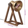 Lámpara de escritorio latón vintage 25 W E27 30x17x40 cm von , Lampen - Ref: Foro24-371898, Preis: 47,41 €, Rabatt: %