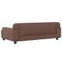 Sofá para niños de cuero sintético marrón 90x53x30 cm by , Baby and Toddler Furniture - Ref: Foro24-3196289, Price: 113,62 €,...