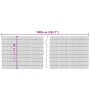 Valla de jardín de caña 1000x80 cm von , Zaunpaneele - Ref: Foro24-365759, Preis: 69,66 €, Rabatt: %