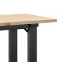 Mesa de centro marco O madera maciza pino y acero 110x40x45 cm von , Küchen- und Esstische - Ref: Foro24-3282667, Preis: 75,9...