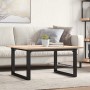 Mesa de centro marco O madera maciza pino y acero 90x90x45 cm von , Küchen- und Esstische - Ref: Foro24-3282665, Preis: 89,87...