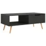 Gray engineered wood TV cabinet 100x49.5x43 cm by vidaXL, Coffee table - Ref: Foro24-326788, Price: 75,93 €, Discount: %