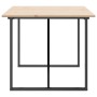 Mesa de comedor marco O madera maciza pino y acero 180x90x75cm von , Küchen- und Esstische - Ref: Foro24-3282678, Preis: 160,...
