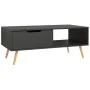 Gray engineered wood TV cabinet 100x49.5x43 cm by vidaXL, Coffee table - Ref: Foro24-326788, Price: 75,93 €, Discount: %