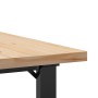 Mesa de centro marco O madera maciza pino y acero 80x80x45,5 cm von , Küchen- und Esstische - Ref: Foro24-3282729, Preis: 94,...