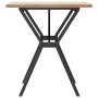 Mesa de comedor marco Y madera maciza pino y acero 70x70x75,5cm von , Küchen- und Esstische - Ref: Foro24-3282781, Preis: 89,...