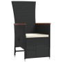 Set de comedor de jardín 9 pzas y cojines ratán sintético negro by , Garden sets - Ref: Foro24-3277526, Price: 1,00 €, Discou...