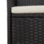 Set de comedor de jardín 9 pzas y cojines ratán sintético negro by , Garden sets - Ref: Foro24-3277526, Price: 1,00 €, Discou...