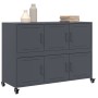 Aparador acero gris antracita 100,5x39x72 cm by , Sideboards - Ref: Foro24-846742, Price: 183,88 €, Discount: %