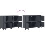 Aparador acero gris antracita 100,5x39x72 cm by , Sideboards - Ref: Foro24-846742, Price: 183,88 €, Discount: %