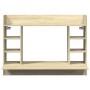 Escritorio de pared madera ingeniería roble Sonoma 105x48x75 cm de , Escritorios - Ref: Foro24-847970, Precio: 84,32 €