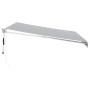 Toldo retráctil aluminio y tela gris antracita y blanco 4x3 m by , Awnings - Ref: Foro24-3216115, Price: 439,67 €, Discount: %