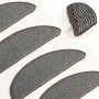 Stair tread mats 15 pcs gray 56x17x3 cm by vidaXL, Stair mats - Ref: Foro24-149846, Price: 50,60 €, Discount: %