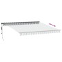Toldo retráctil automático luz LED antracita blanco 400x350 cm von , Markisen - Ref: Foro24-3215811, Preis: 813,41 €, Rabatt: %