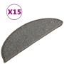 Treppenstufenmatten 15 Stück grau 56x17x3 cm von vidaXL, Treppenmatten - Ref: Foro24-149846, Preis: 50,60 €, Rabatt: %