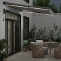 Toldo retráctil automático luz LED antracita blanco 350x250 cm von , Markisen - Ref: Foro24-3310229, Preis: 528,76 €, Rabatt: %