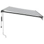 Toldo retráctil automático luz LED antracita blanco 350x250 cm von , Markisen - Ref: Foro24-3310229, Preis: 528,76 €, Rabatt: %