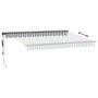 Toldo retráctil automático luz LED antracita blanco 350x250 cm von , Markisen - Ref: Foro24-3310229, Preis: 528,76 €, Rabatt: %