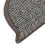 Stair tread mats 15 pcs gray 56x17x3 cm by vidaXL, Stair mats - Ref: Foro24-149846, Price: 50,60 €, Discount: %