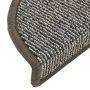 Stair tread mats 15 pcs gray 56x17x3 cm by vidaXL, Stair mats - Ref: Foro24-149846, Price: 48,00 €, Discount: %