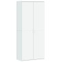 Aparador alto madera de ingeniería blanco 80x35x180 cm by , Lockers and storage cabinets - Ref: Foro24-3276651, Price: 187,24...