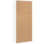 Aparador alto madera de ingeniería blanco 80x35x180 cm by , Lockers and storage cabinets - Ref: Foro24-3276651, Price: 187,24...