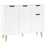 Engineered wood glossy white sideboard 90x30x72 cm by vidaXL, Sideboards - Ref: Foro24-326819, Price: 144,87 €, Discount: %