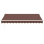 Toldo retráctil manual marrón 350x250 cm von , Markisen - Ref: Foro24-3215699, Preis: 231,92 €, Rabatt: %