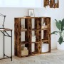 Estantería madera de ingeniería roble ahumado 102x32x102 cm by , Bookcases and shelves - Ref: Foro24-852820, Price: 85,73 €, ...