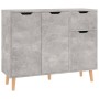 Concrete gray engineered wood sideboard 90x30x72 cm by vidaXL, Sideboards - Ref: Foro24-326817, Price: 109,41 €, Discount: %