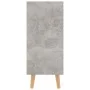 Concrete gray engineered wood sideboard 90x30x72 cm by vidaXL, Sideboards - Ref: Foro24-326817, Price: 107,64 €, Discount: %